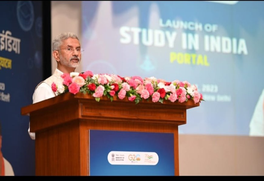 Central Government has Launch the 'Study in India' portal for foreign students