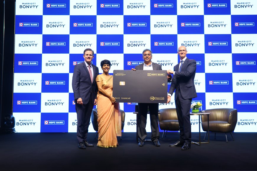 HDFC Bank joins hands with Marriott Bonvoy ® to launch India's first co-brand hotel credit card