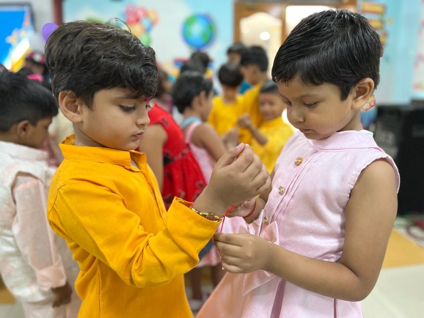 SKD Academy celebrated Rakshabandhan