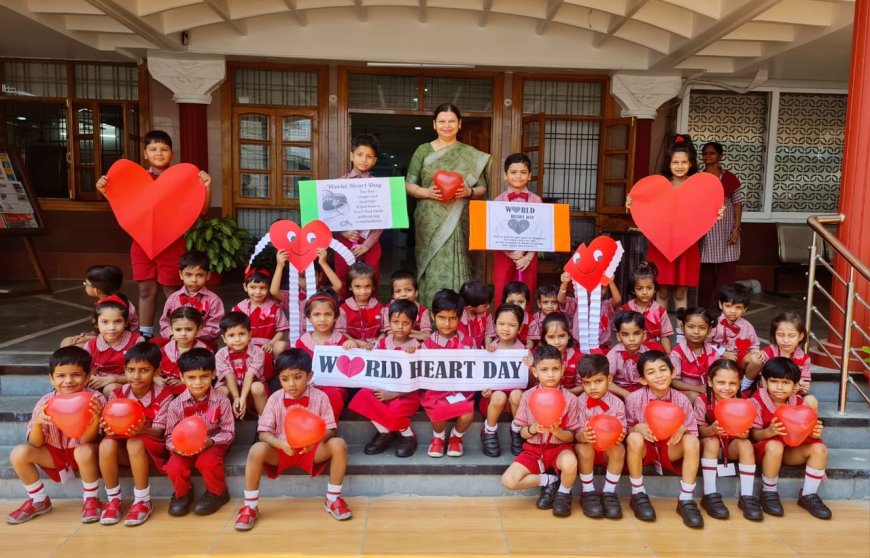 ‘The health of your heart is your wealth’ , World Heart Day celebrated at SKD Academy