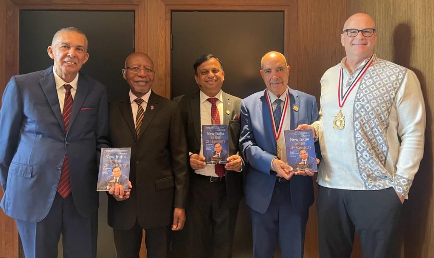 The book 'New India in the 21st Century' was released in America