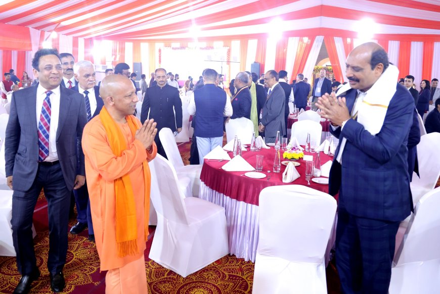 CM Yogi hosted dinner, investors attended