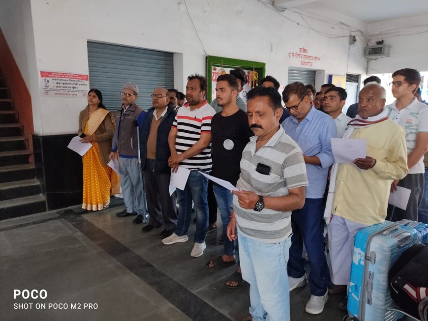 Voter awareness campaign conducted in prayagraj