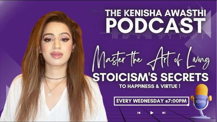 Kenisha Awasthi launches her podcast