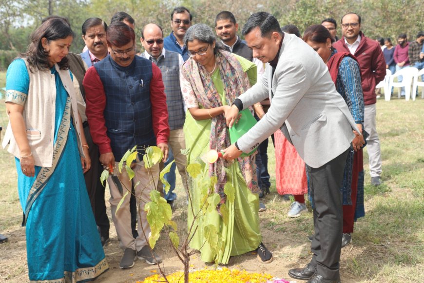 Nature is a good teacher we should learn from it and be grateful: Dr. Ravi Kumar Singh   