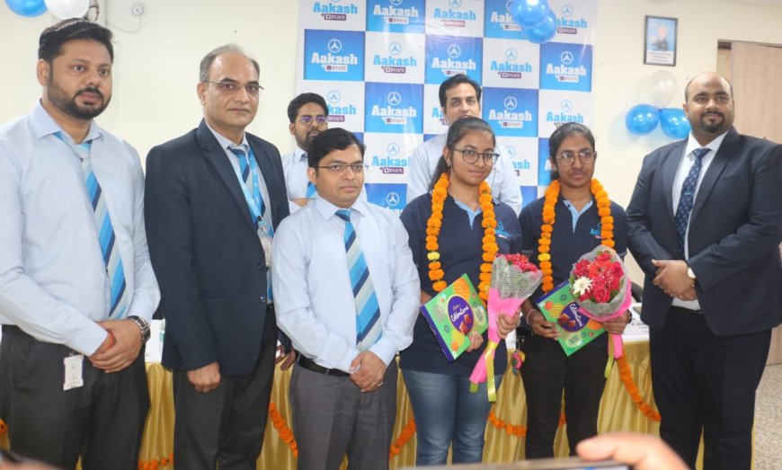 Aakash Educational Services Limited (AESL) created history in Lucknow