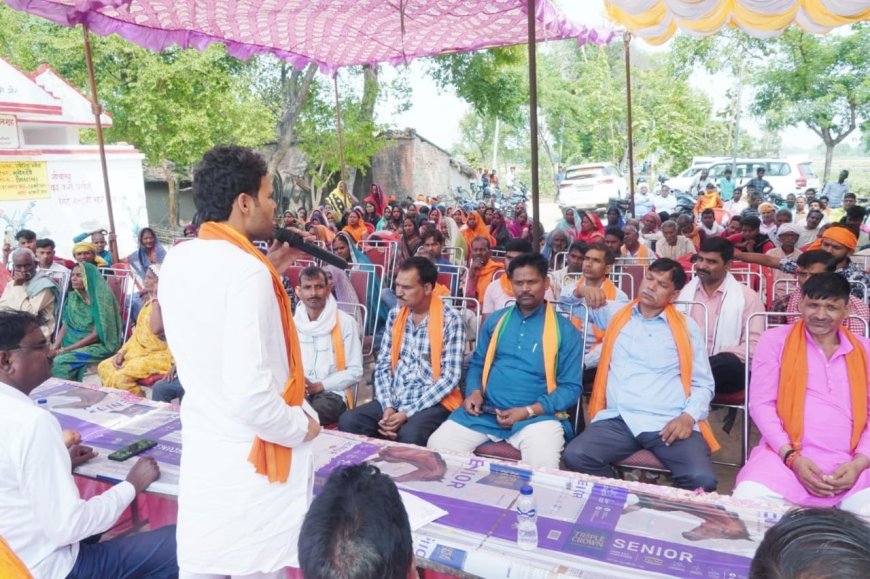 BJP workers are working hard among the public in the Lok Sabha constituency