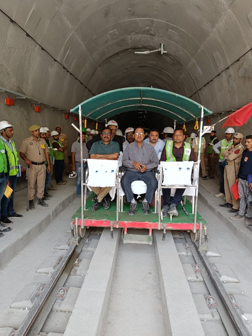 GM NR continues his inspection of USBRL Project on 2nd day during visit in J&K