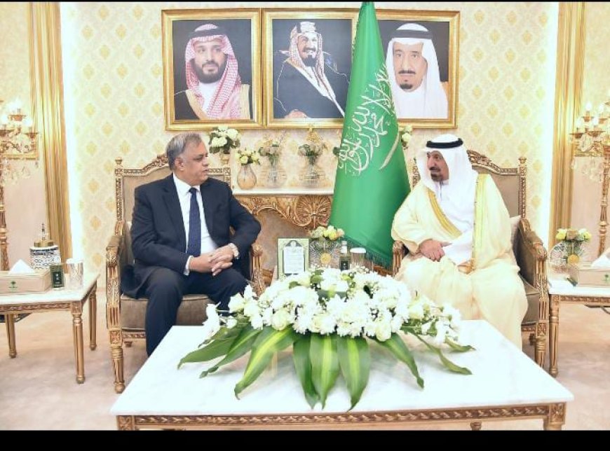 Indian High Commissioner in Saudi Arabia discussed mutual interests with officials