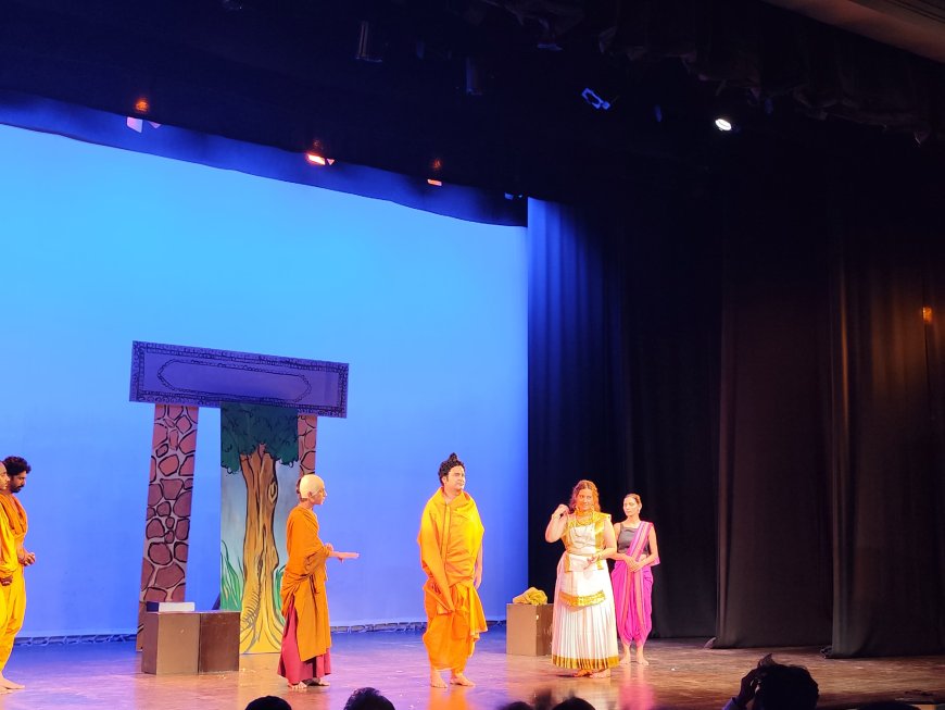 Impressive presentation of the historical play Vaishali ki Nagarvadhu Amrapali