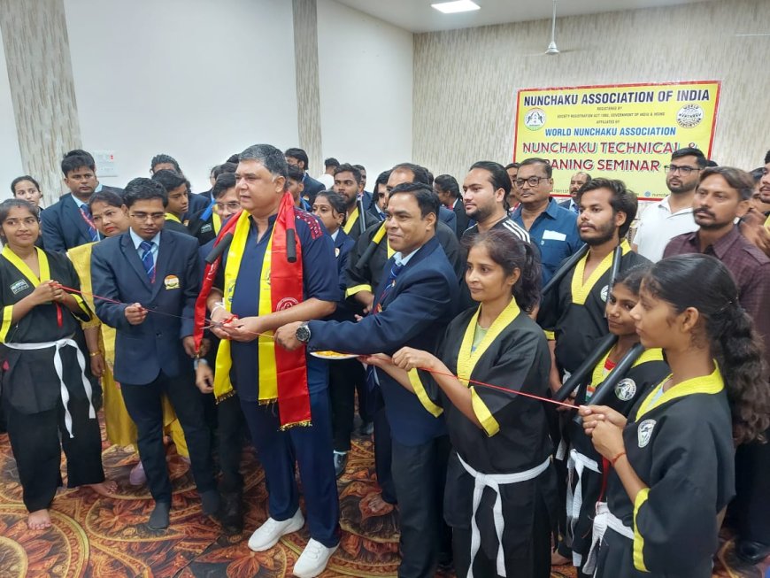 Second National Level Technical Seminar of Naanchaku Sport Organised