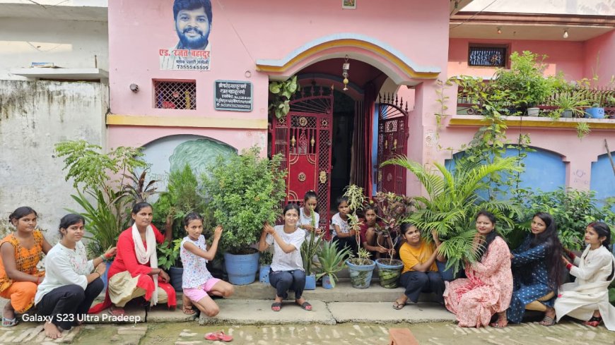 Green Gang celebrated Green Rakshabandhan