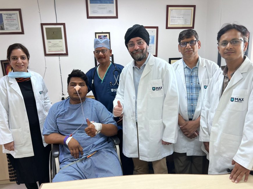 25-year-old patient successfully treated by Max hospital Doctors