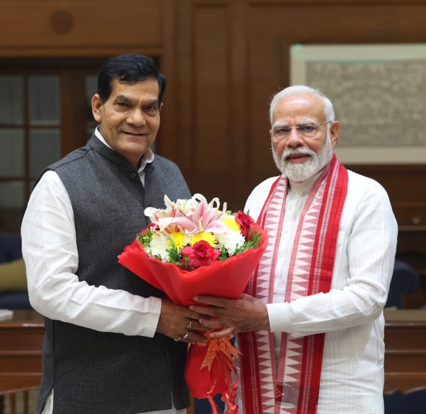 A.K. Sharma Meets PM Modi in New Delhi