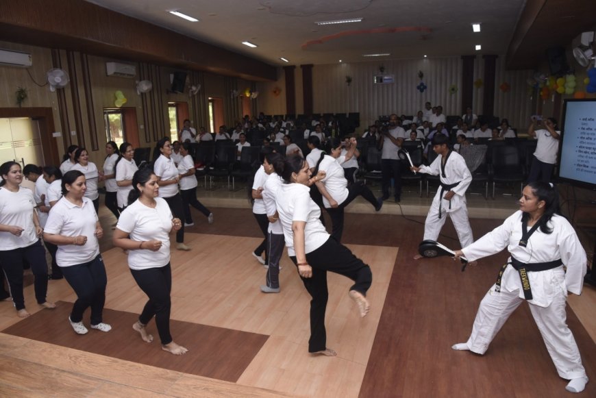 Self-Defense Training for Women Officers at UP Police, Lucknow