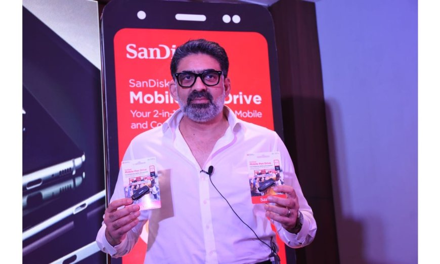 New SanDisk Mobile Pen Drives Launched At Lucknow Event