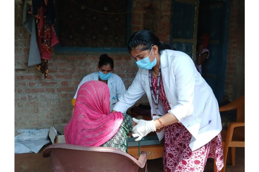 Maharana Pratap College Hosts Health Camp in Flood-Hit Areas