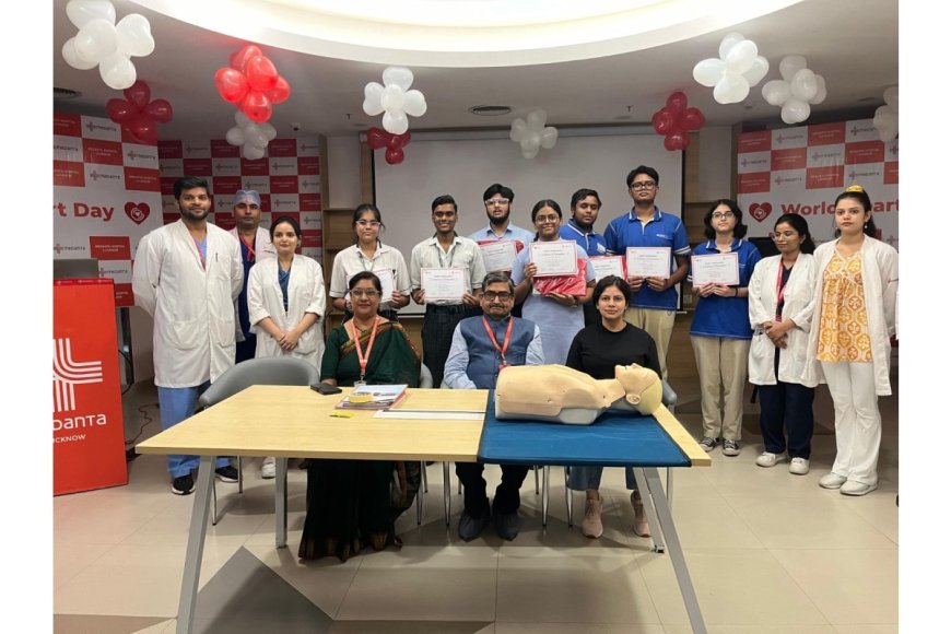 Medanta Hospital Celebrates World Heart Day with Students