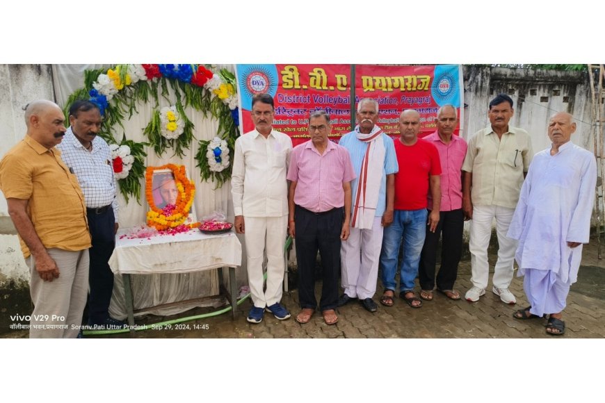 Prayagraj DVA Holds Condolence Meet for Bereaved Family