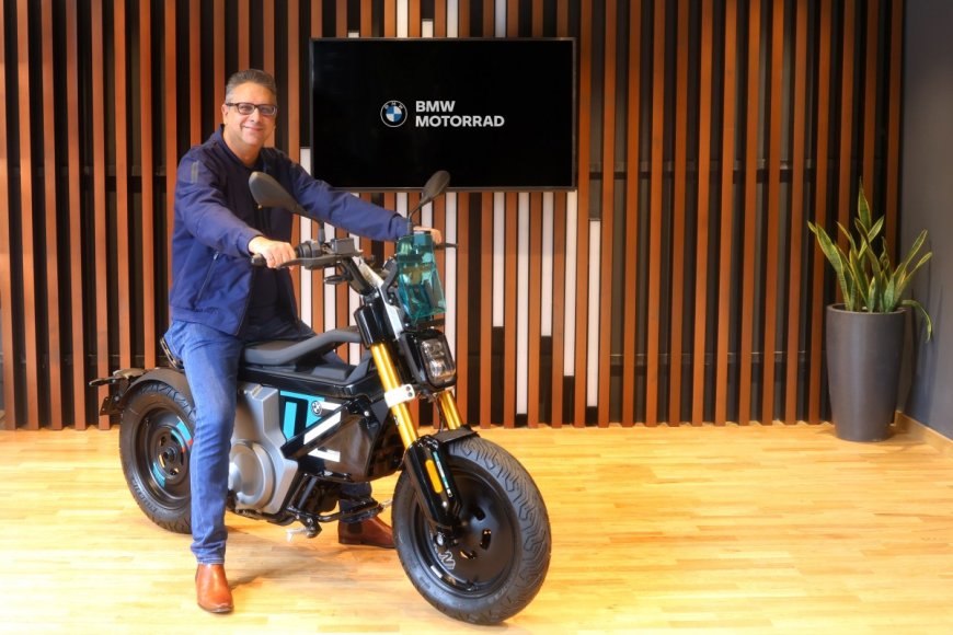 BMW Motorrad Launches All-Electric CE 02 in India