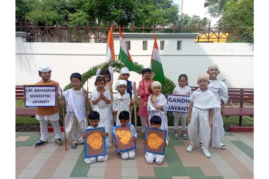 SKD Academy Celebrates Gandhi and Shastri Jayanti