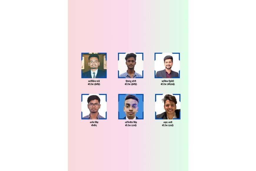 Six Lucknow University Students Secure Top Company Placements