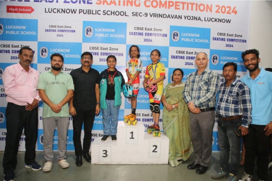 Exciting Conclusion of CBSE East Zone Skating Championship 2024