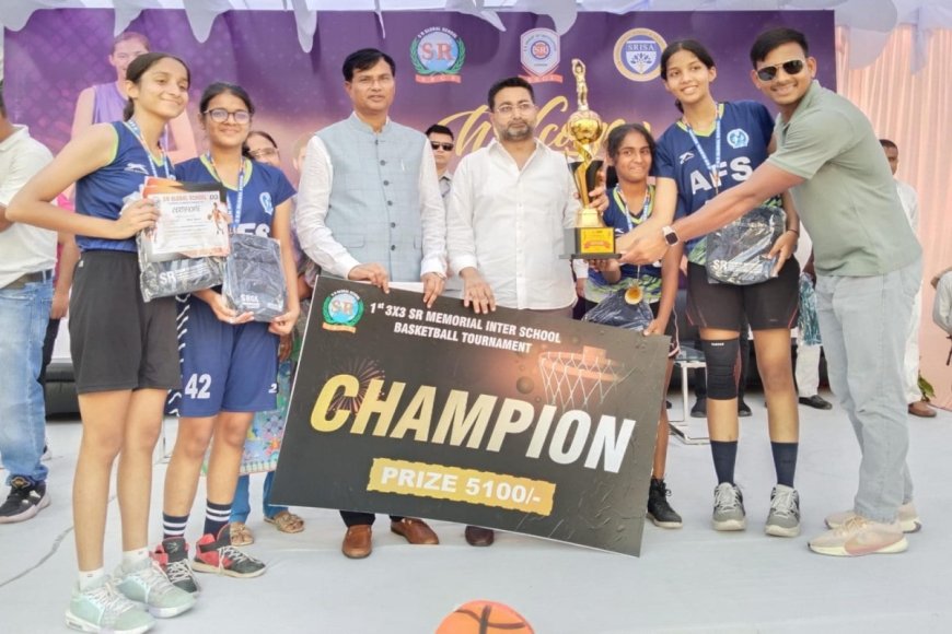 SR Global School Launches Exciting Basketball Tournament 2024