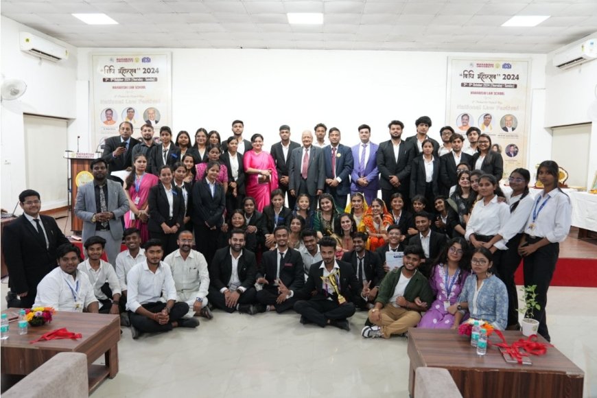 Maharishi Mahesh Yogi National Law Festival 2024 Concludes Grandly at MUIT Noida