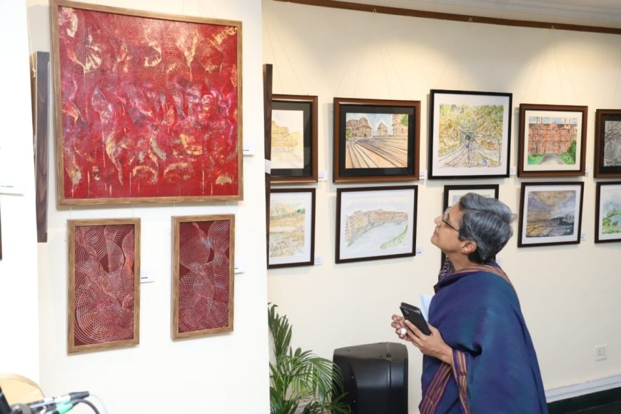 Rang Prasang Art Show Inaugurated at Civil Services Officers Institute, New Delhi