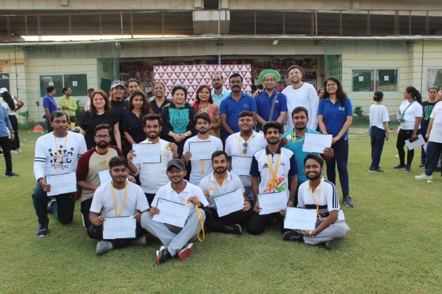 IILM Academy Hosts Thrilling Annual Cricket Match 2024