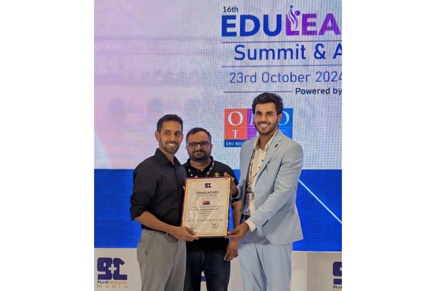 Piyush Singh Chauhan Wins Education Icon Award 2024