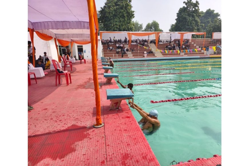 State School Swimming Championship Kicks Off in Lucknow