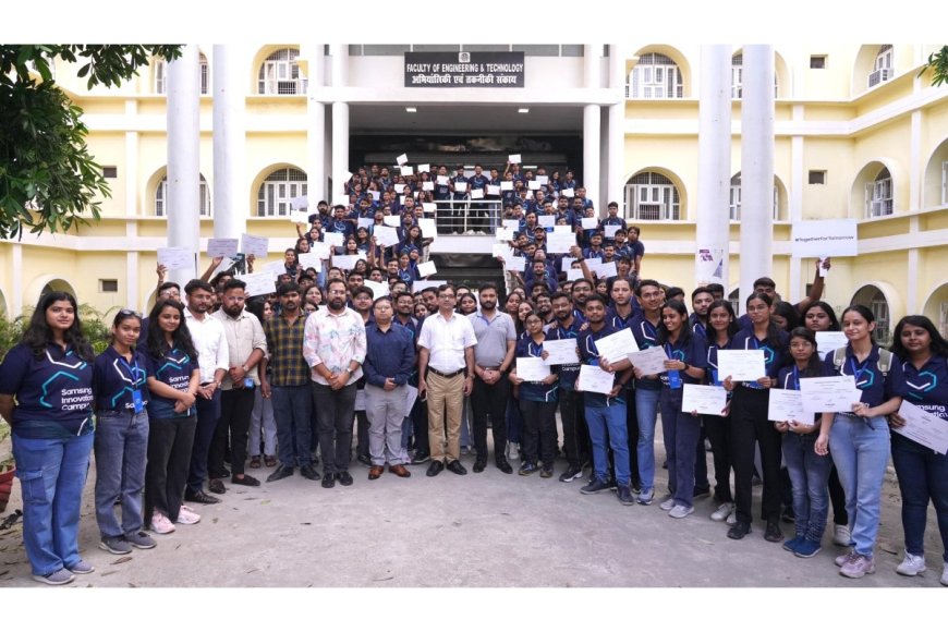 Lucknow University Students Ace Samsung Innovation Campus Courses