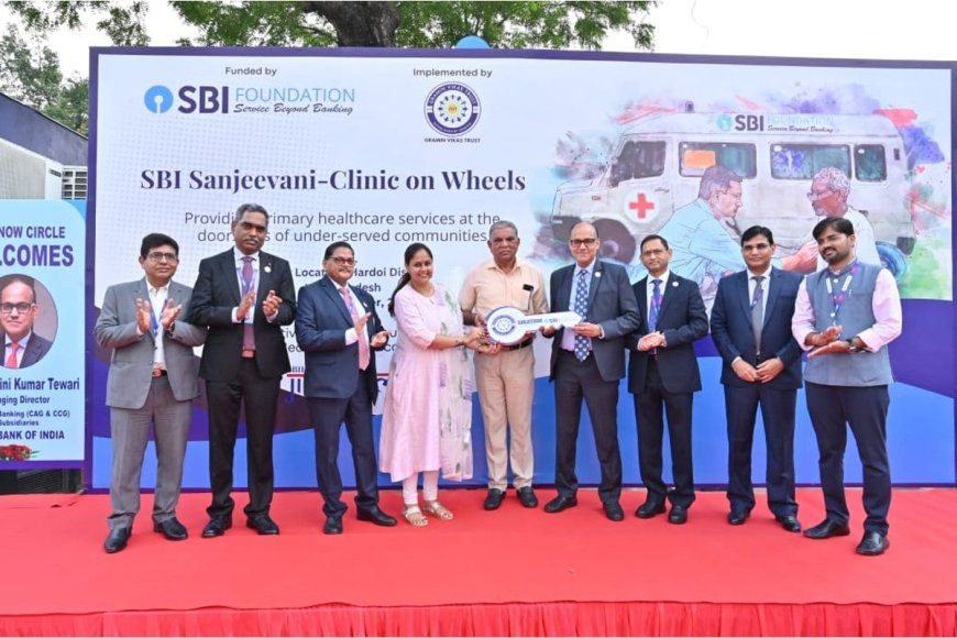 SBI Launches Mobile Medical Unit to Serve Rural India