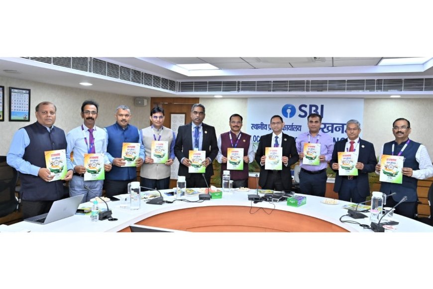 SBI Lucknow Celebrates Hindi Fortnight, Honors Language's Richness