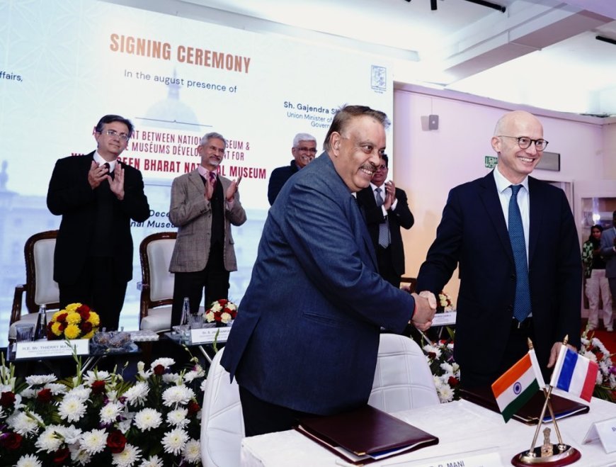 India and France Sign Historic MOU for New National Museum Project