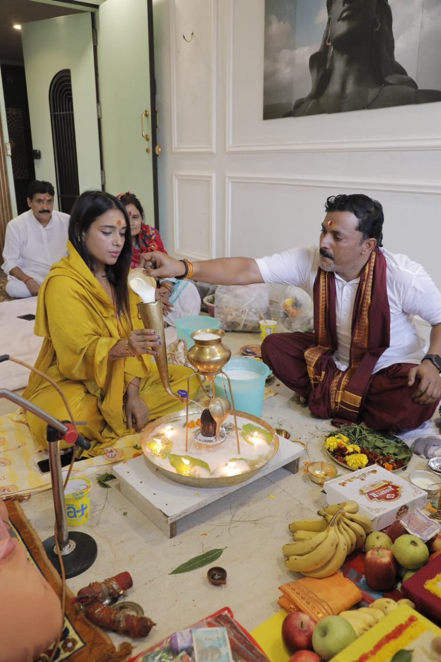 Actress Veronica Vanij Welcomes 2025 with Spiritual Festivities and Birthday Celebrations