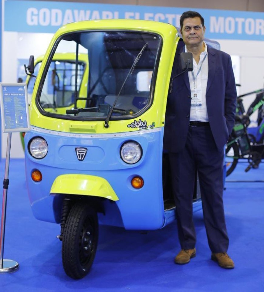 Godavari Electric Motors Unveils Three Powerful EVs at Bharat Mobility Global Expo 2025