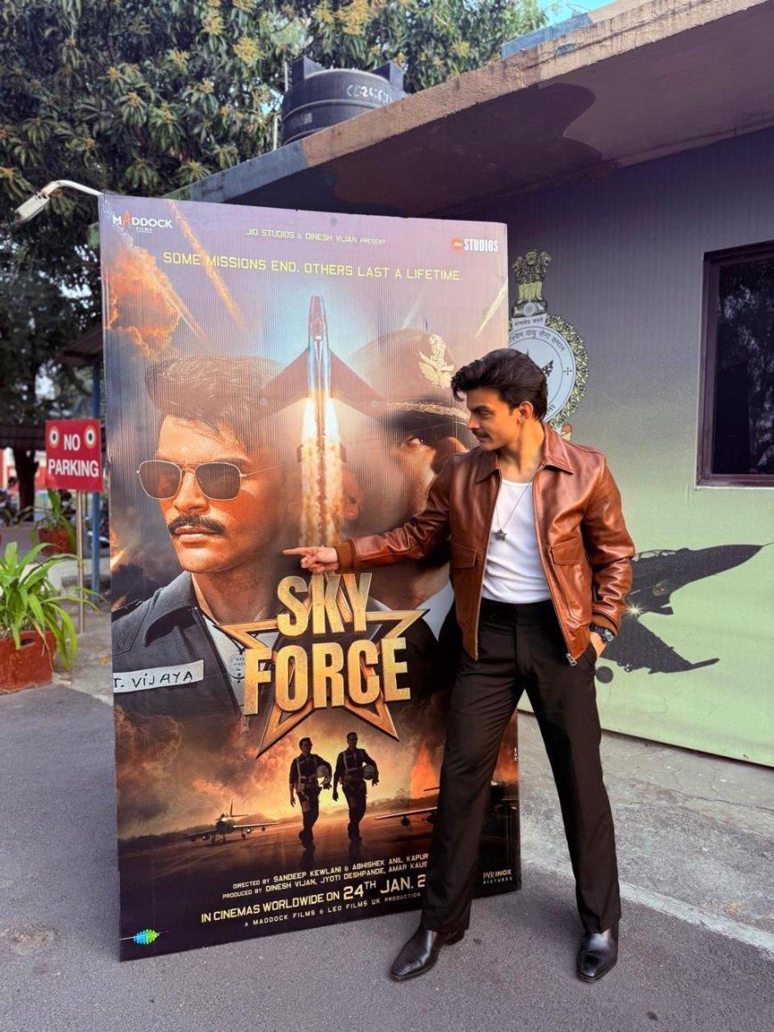 #SkyForce: #VeerPahariya Stellar Debut and Powerful Performance Alongside #AkshayKumar