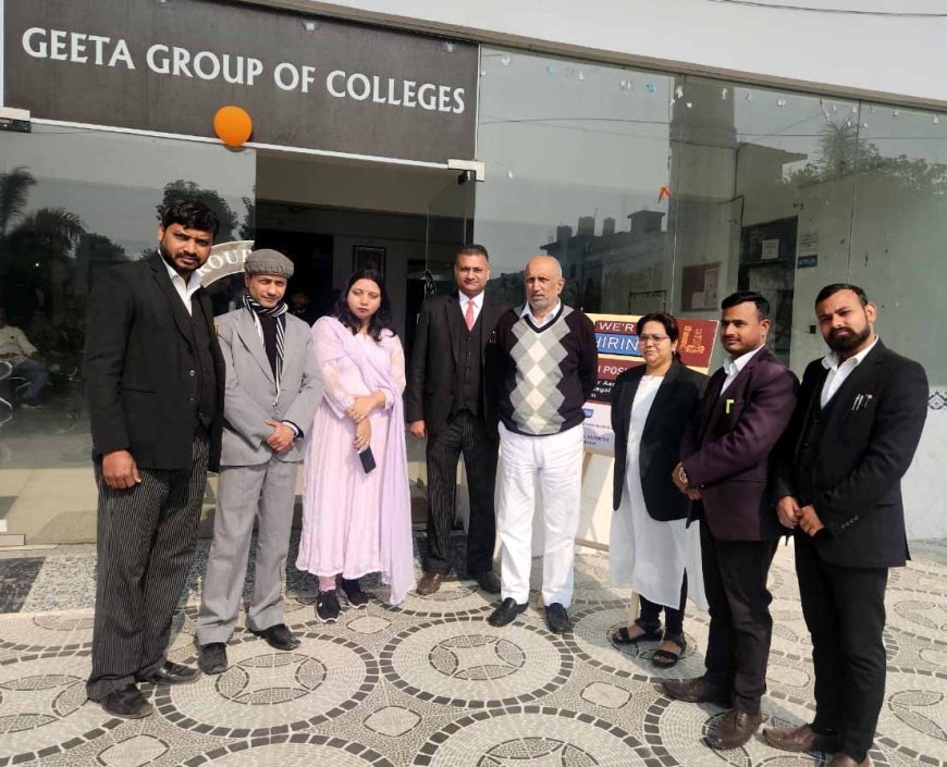 Special Campus Interview Organized for Law Students at Geeta Group of Colleges