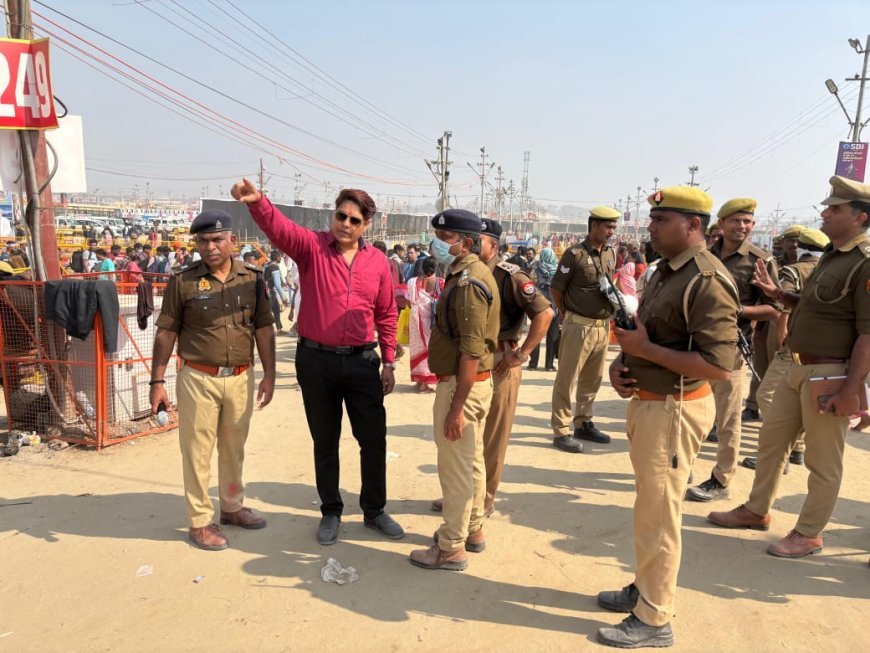 Mahakumbh 2025 : One-Way Route for Devotees, Smooth Movement on Pontoon Bridges