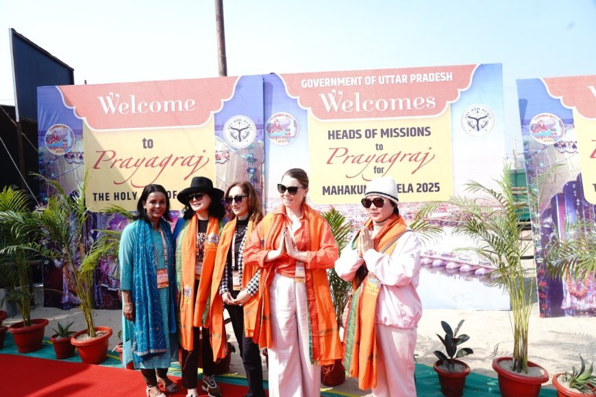 Foreign Minister Margarita Leads International Delegation at Maha Kumbh