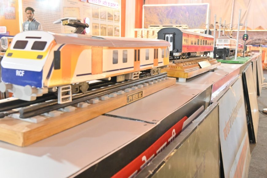 Indian Railways' Exhibition at Mahakumbh 2025 Showcases Heritage and Innovation