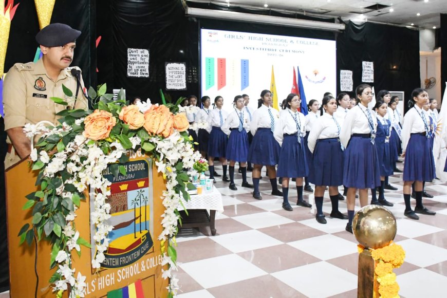 Leadership Spirit Shines at Girls' High School and College Installation Ceremony 2025