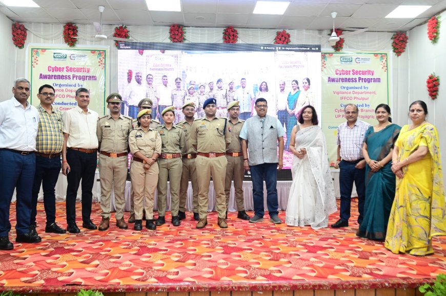 Cybercrime a Growing National Threat: IPS Officer Kuldeep Ganawat Highlights Vigilance at IFCO Awareness Program