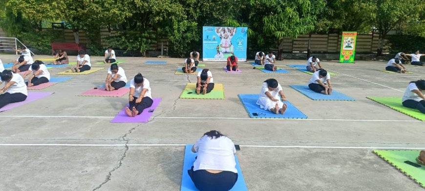 Yoga Day : Jaipuria School Hosts Inspiring Wellness Workshop