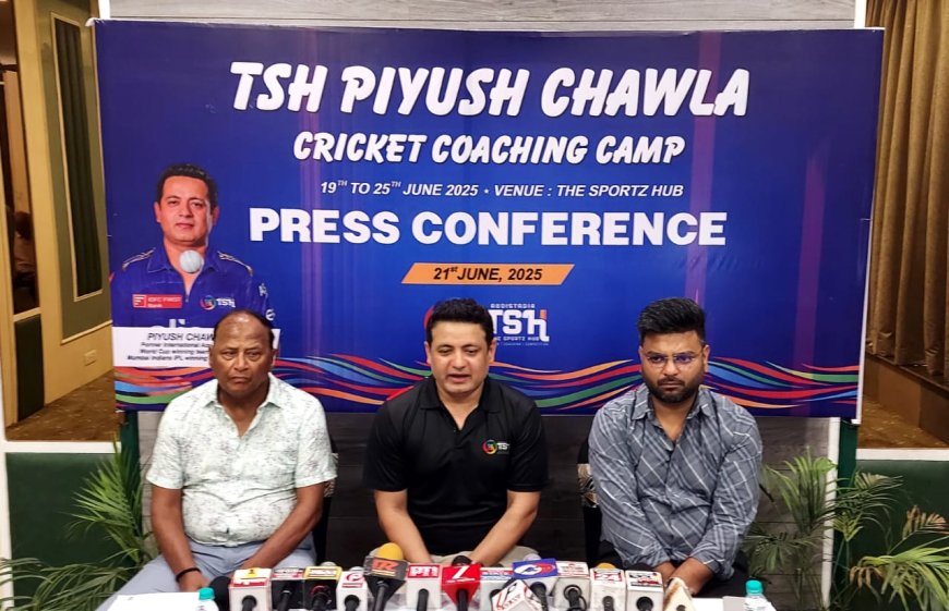 Piyush Chawla Backs Young Cricketers at TSH Kanpur, Pledges Annual Mentorship