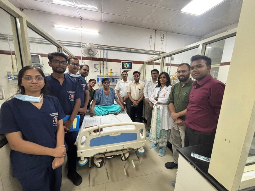 KGMU Performs First Successful Whole Lung Lavage for Rare Lung Disease