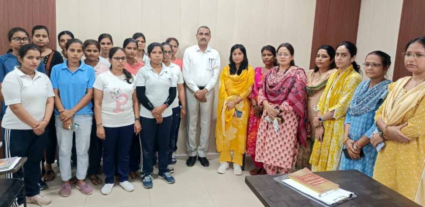 Girls Encouraged to Join Animator and Web Design Courses in Prayagraj Camp